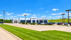 The outside of a Mt. Pleasant car dealership.