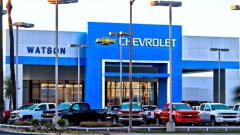 Facade of Chevrolet dealership sold in two-store transaction