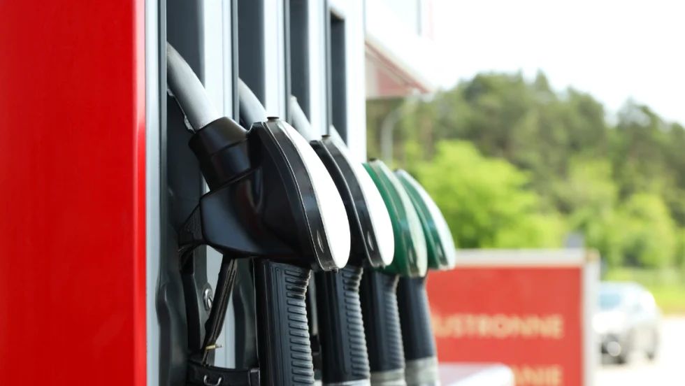 Gas pumps.