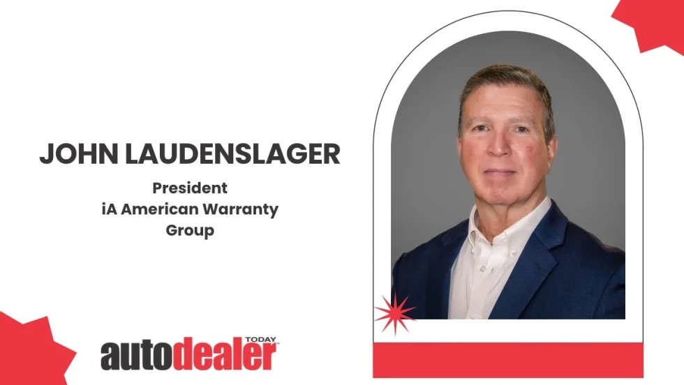 Graphic of John Laudenslager’s headshot.