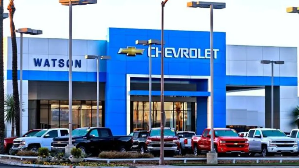 Facade of Chevrolet dealership sold in two-store transaction