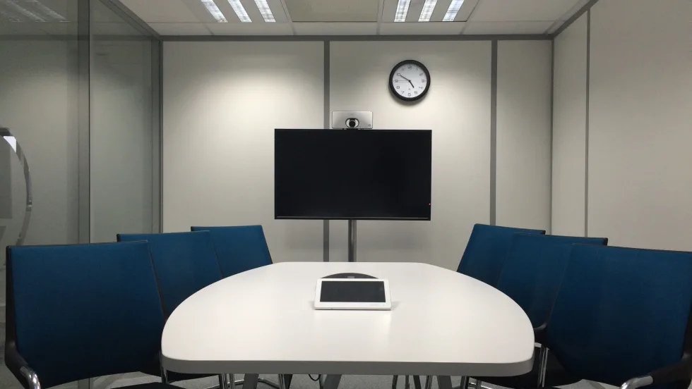 Empty conference room