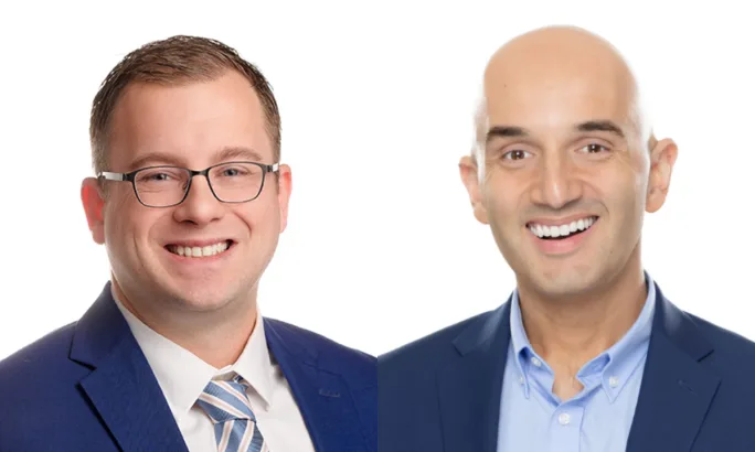 Ian Osler and Eli Colmenero
