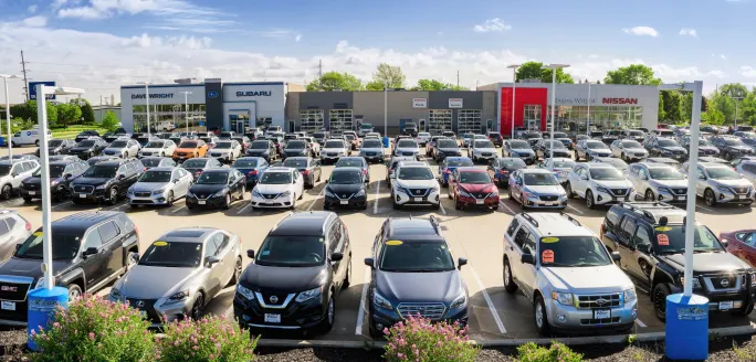 picture of car lot