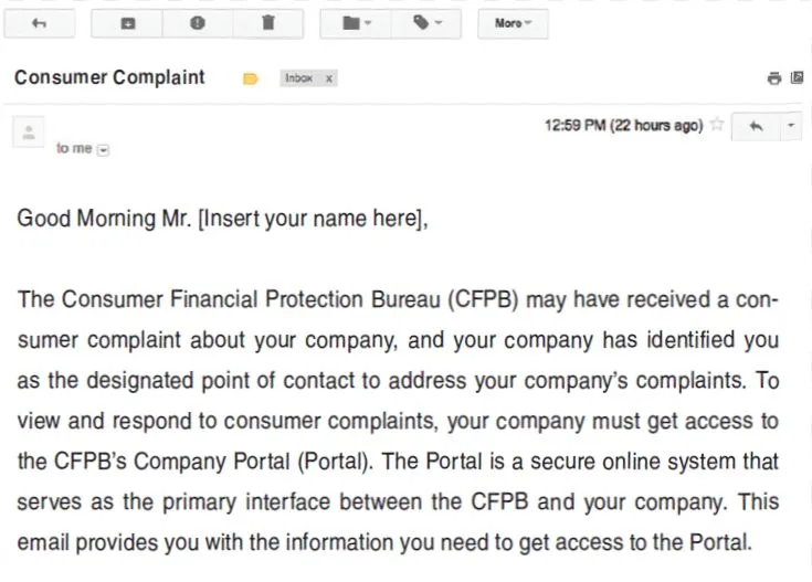 Look Who Emailed Me!