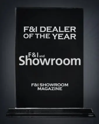 F&I Dealer of the Year Nominations Now Being Accepted