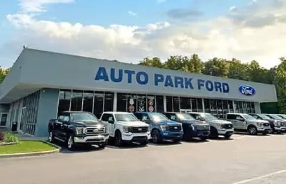 Outside of Auto Park Ford dealership