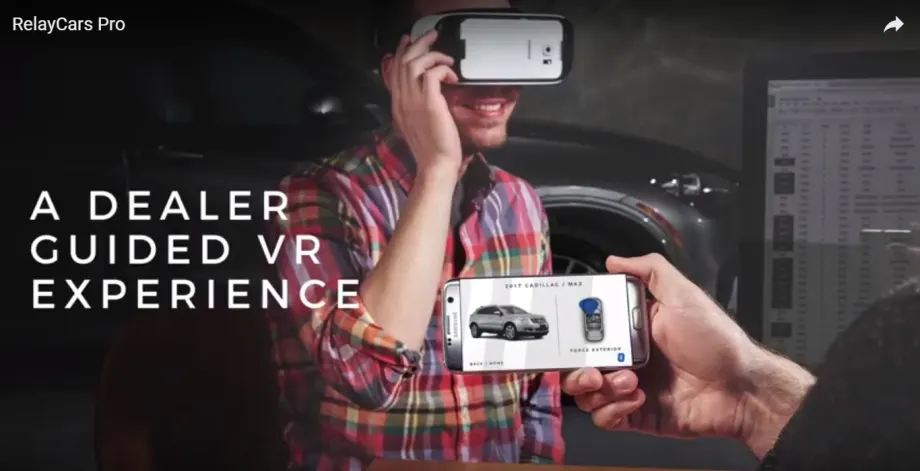 RelayCars Launches Virtual Reality Sales Platform