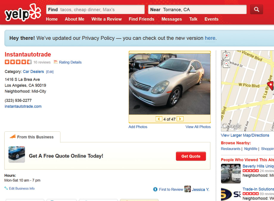 Reviewing Yelp