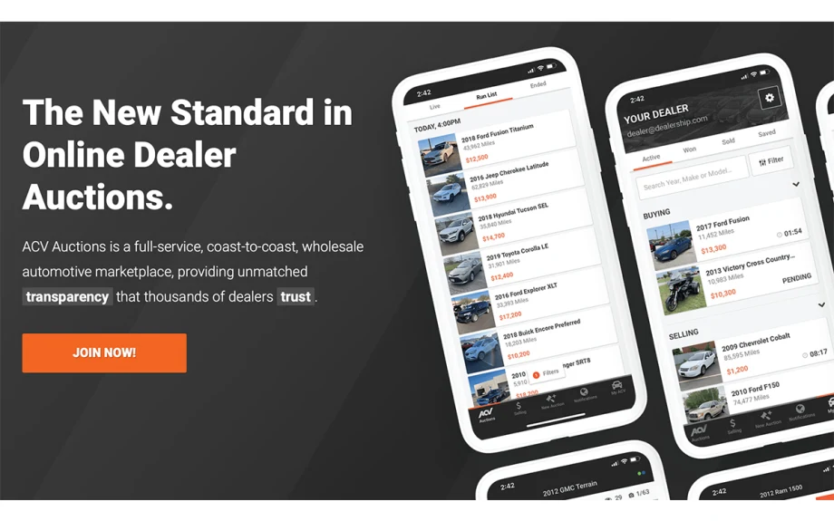 ACV Launches Private Marketplaces for Dealership Groups & Commercial Partners to Host Closed Digital Auctions