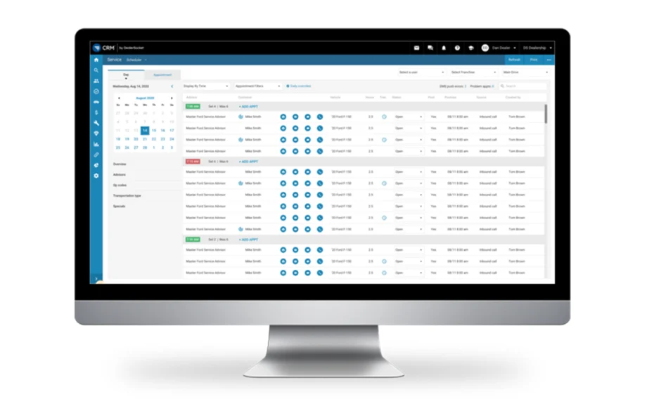 DealerSocket Launches All-New Service Scheduler for Dealership Sales and Service Departments