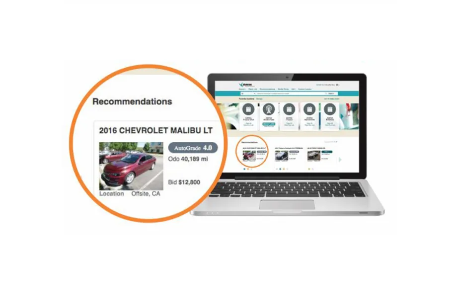 ADESA Adds Recommendations Carousel to Homepage