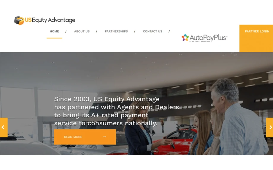 US Equity Advantage Voted Top Biweekly Payment Company In the Auto Industry