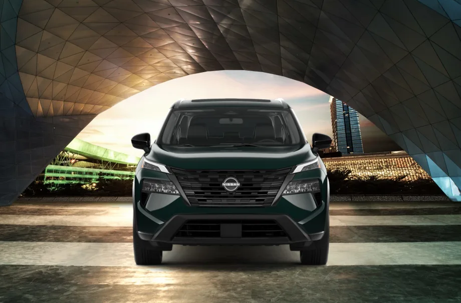 Nissan SUV in a tunnel