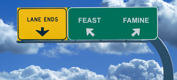 2011…A Year of Feast or Famine