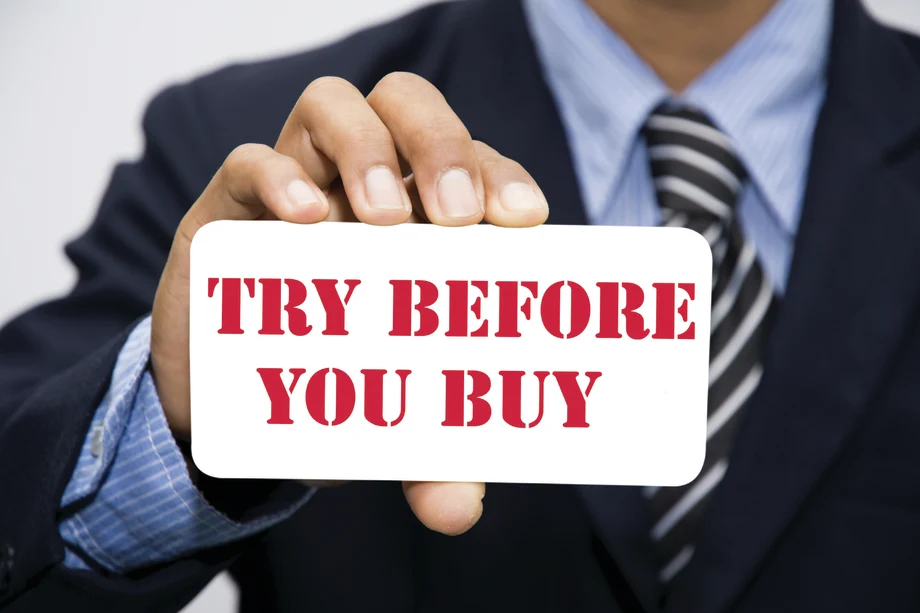 Try Before You Buy