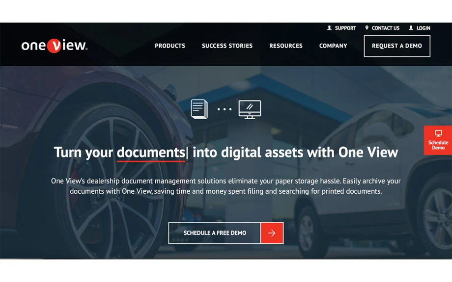 One View Unveils Vendor View