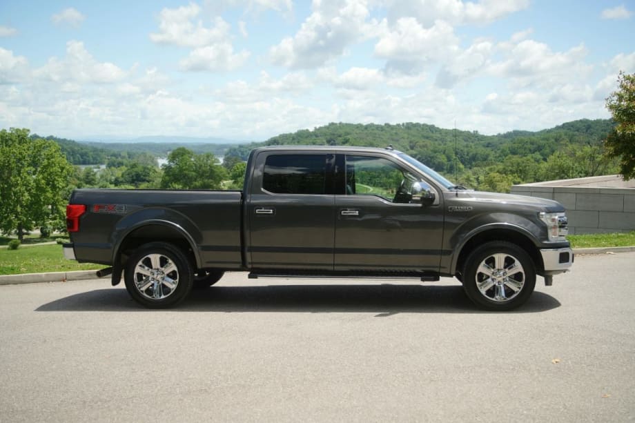 gray Ford F-150 parked outside