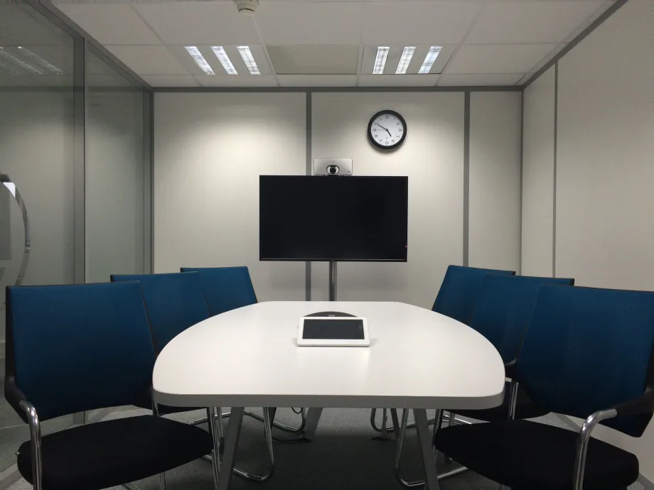 Empty conference room