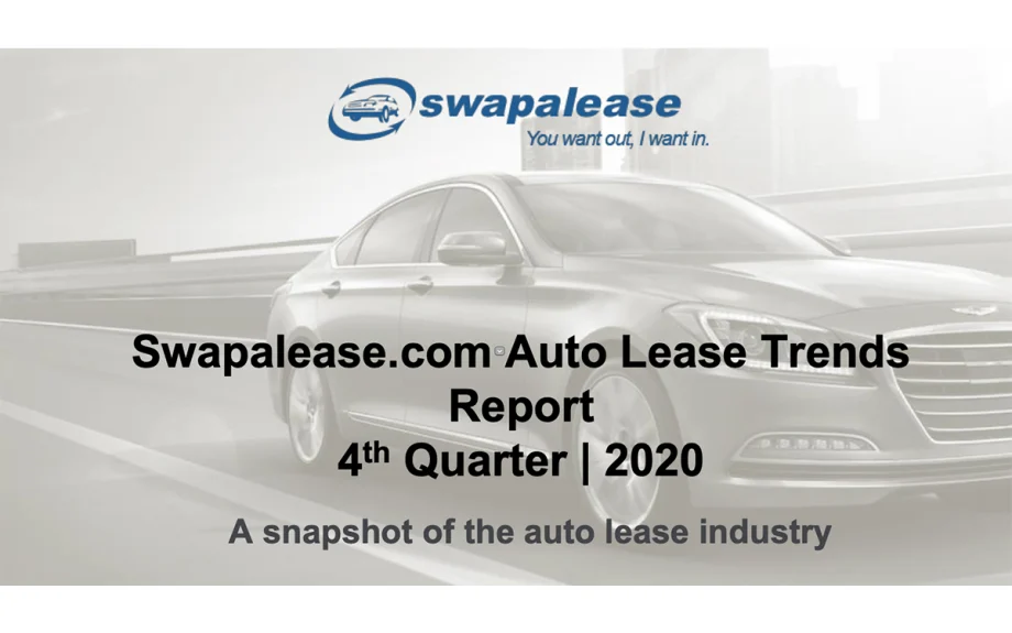 Swapalease Releases Fourth Quarter Lease Trends Report from 2020