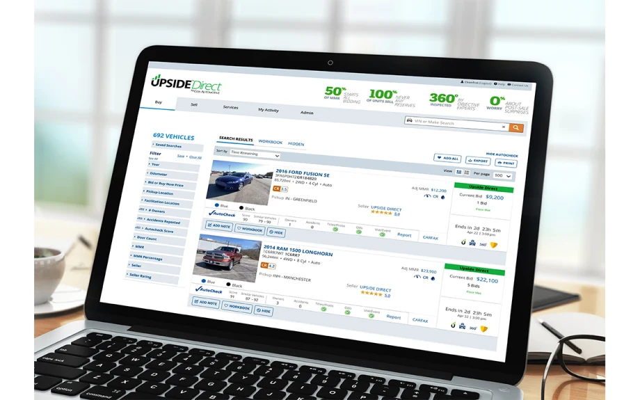 Cox Automotive’s Upside™ Delivers a Vibrant Wholesale Marketplace with Advantages for Buyers and Sellers