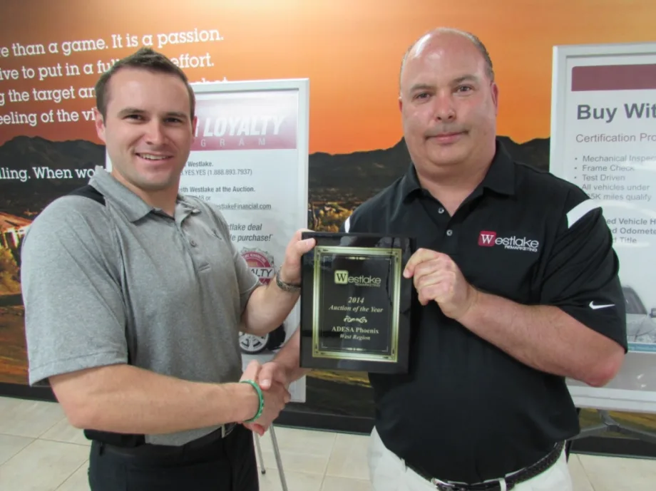 Westlake Financial Announces 2014 Top Auctions
